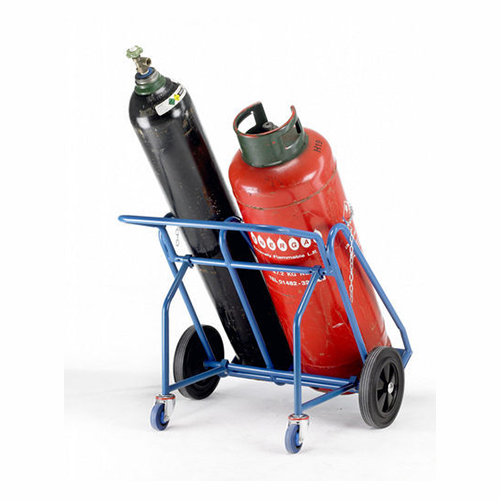 Double Gas Cylinder Trolley